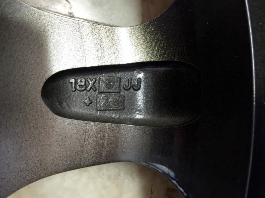 ขายล้อแม็กซ์ W WORK ขอบ 18" 5 รู 114.3 กว้าง 8" ET39