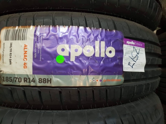 ขายยางใหม่ apollo ALNAC 4G 185-70-14 ปี17 - ราคาเส้นละ 950 บาท ขายยางใหม่ apollo ALNAC 4G 185-70-14 ปี17 - ราคาเส้นละ 950 บาท