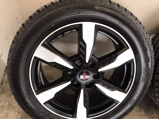 ขายล้อแท้ FORTUNER TRD ขอบ20” ถอดป้ายแดงใหม่กริ๊ป พร้อมยาง DUNLOP GRANDTREK PT3 265-50-20 ปี19 ตุ่มหน้ายางอยู่ครับทุกเส้น #ถอดในโชว์รูม - ราคาชุดละ 54,500 บาท ขายล้อแท้ FORTUNER TRD ขอบ20” ถอดป้ายแดงใหม่กริ๊ป พร้อมยาง DUNLOP GRANDTREK PT3 265-50-20 ปี19 ตุ่มหน้ายางอยู่ครับทุกเส้น #ถอดในโชว์รูม - ราคาชุดละ 54,500 บาท