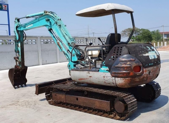 SK045  KOBELCO @ 325,000บาท มีลายหัวกะแทก (ตัวรถขนาดเทียบเท่าPC45) เครื่องดีปั่มแรงคอลโทลน้ำมันปั้มนิ้ว เพิ่งนำเข้ามายังไม่เคยใช้งานในไทยเลยเครื่อง 4สูบK4N บูมอามร์สวยเร็วแรงไม่โหลดไฮโดรไม่รั่วซึม แห้งทุกชิ้น เอกสารอินวอยล์ รถแม็คโฮมือสองรถญี่ปุ่นสภาพดี