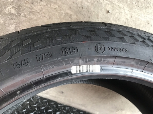 CONTINENTAL MC6 215/45R18 ยางปี19 ราคาเส้นละ 4,250 บาท CONTINENTAL MC6 215/45R18 ยางปี19 ราคาเส้นละ 4,250 บาท