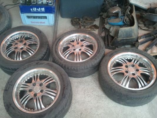 ขายล้อแต่งสวย 5รู114ครับ