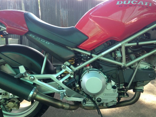 ++++ ขาย DUCATI M900 ประกอบใหม่มือ1 ท่อเเต่งญี่ปุ่น อินวอยออกชื่อผู้ซื้อ  เปิดเพียง 125000 +++ นุรังสิต+++