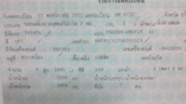 ขายรถบ้าน สภาพดี  พร้อมใช้