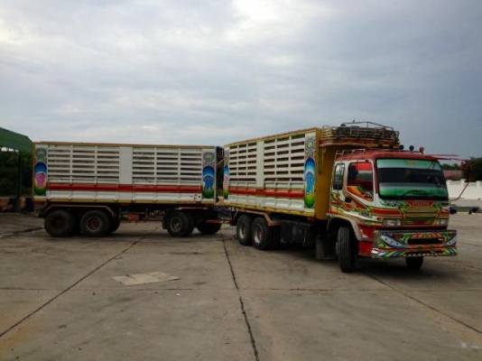 ขายรถบรรทุกดั๊มพ์ (22ล้อ) Isuzu max load ด.คอกเกษตรสหกิจ ลูก3คานแท้ 7.20 เมตร ทะเบียนพร้อม