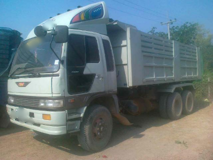 ขายรถบรรทุกสิบล้อดั๊มพ์ Hino 3M 240 แรง ด.เคซี กระจกไฟฟ้า เครื่องเดิม เกียร์เดิม ระบบลากพ่วง ทะเบียนพร้อม