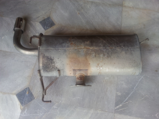 ท่อไอเสีย หม้อพัก