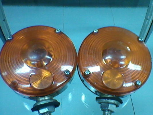 ไฟสปอตไลท์2ด้านแดง-ส้ม