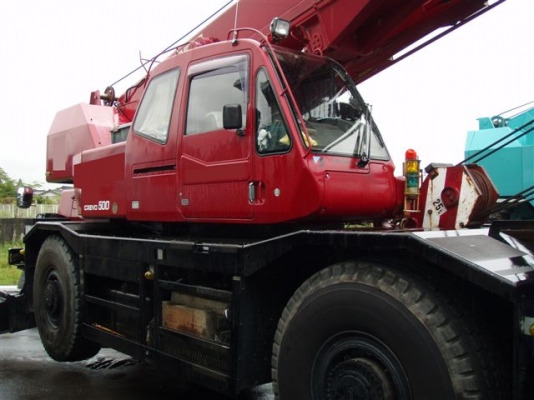 รถเครน TCM TR500M-3 รถนอกนำเข้า  สภาพดีมากครับ สนใจสั่งจองกันได้แล้วครับ มานะ 085-9049669