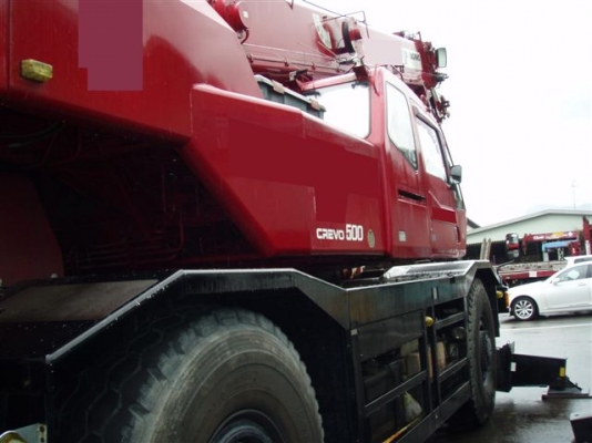 รถเครน TCM TR500M-3 รถนอกนำเข้า  สภาพดีมากครับ สนใจสั่งจองกันได้แล้วครับ มานะ 085-9049669