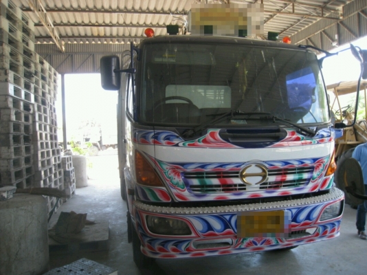 HINO FM  18 ล้อดั้ม  หัวบางเดิม เครื่องเดิม คัซซีสวย เล่มพร้อมค่ะ