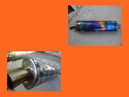 ลดราคา ขายปลายท่อ combat ไทเทเนี่ยม รุ้ง 2500 พร้อมส่ง