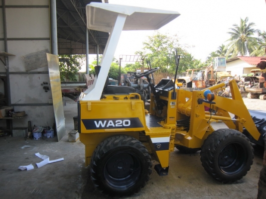 ขาย รถตักเล็ก KOMATSU รุ่น WA20-2- มือสองญี่ปุ่น ขาย รถตักเล็ก KOMATSU รุ่น WA20-2- มือสองญี่ปุ่น