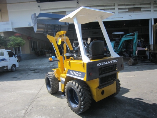 ขาย รถตักเล็ก KOMATSU รุ่น WA20-2- มือสองญี่ปุ่น ขาย รถตักเล็ก KOMATSU รุ่น WA20-2- มือสองญี่ปุ่น