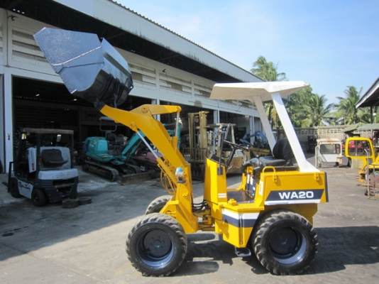 ขาย รถตักเล็ก KOMATSU รุ่น WA20-2- มือสองญี่ปุ่น ขาย รถตักเล็ก KOMATSU รุ่น WA20-2- มือสองญี่ปุ่น