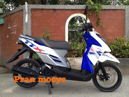 ขายYamaha TTX สีน้ำเงินขาว ขายYamaha TTX สีน้ำเงินขาว
