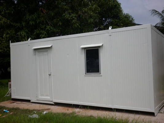 ขายตู้คอนเทนเนอร์ออฟฟิตใหม่สภาพสวยพร้อมแอร์ 1 ตัว081-3535948