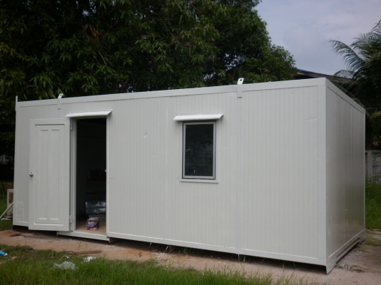 ขายตู้คอนเทนเนอร์ออฟฟิตใหม่สภาพสวยพร้อมแอร์ 1 ตัว081-3535948