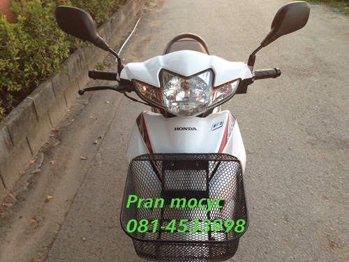 ขายHONDA WAVEสีขาวเเดง ปี2555