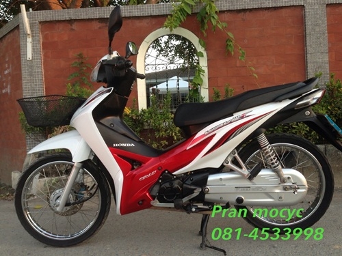 ขายHONDA WAVEสีขาวเเดง ปี2555
