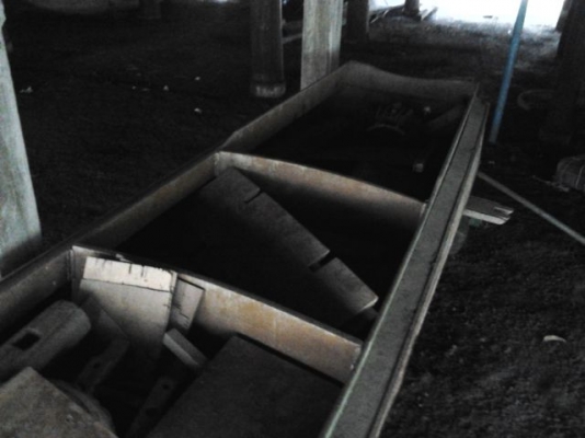 เรือไม้สัก2ตอนขนาดกว้าง1เมตร ยาว4เมตร ขาย 6000 บาท