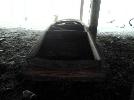 เรือไม้สัก2ตอนขนาดกว้าง1เมตร ยาว4เมตร ขาย 7000 บาท