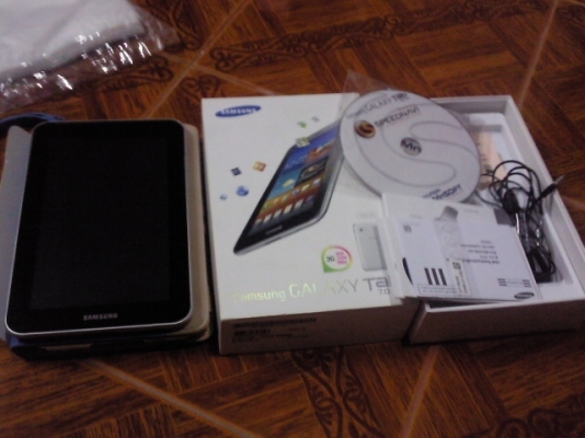 ขายแล้ว ขอบคุณทุกท่านที่สนใจสอบถามคับ samsung galaxy tab 7.0 plus น้องสาวฝากมาขาย