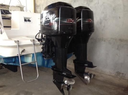 เครื่องเรือ Mercury 150 X2 พร้อมอุปกรณ์ครบ