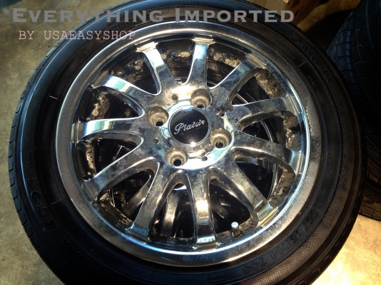 ขายล้อ Plaisir ขอบ14" หน้ากว้าง 5" ราคาเจ๋งๆๆๆ