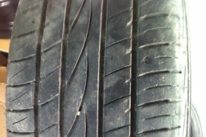 ขายล้อกระทะพร้อมฝาครอบนิววีออสขอบ15