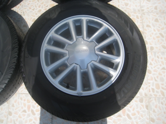 ขายล้อแม็ก All New Isuzu D-Max 16"x6.5" et41 6รู139 +ยางปี 0213  (0813747940)