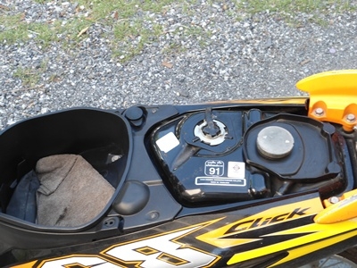 ขายรถจักรยานยนต์honda click สภาพเดิมๆ