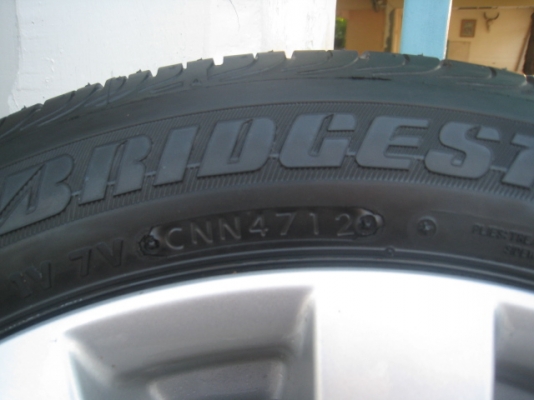 ขายล้อแม็กเดิม Suzuki swift 16"x6" et45 4รู100 +ยางปลายปี12 (081-3747940)