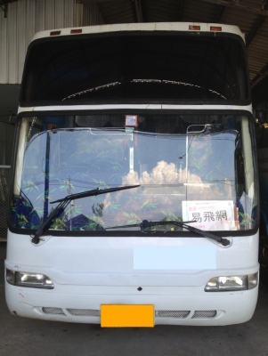 รถบัส KM 8ม. สูง 3.65ม. 18ที่นั่ง เบาะVIP ประตูลม แชสซีHINO ถุงลม+แหนบ