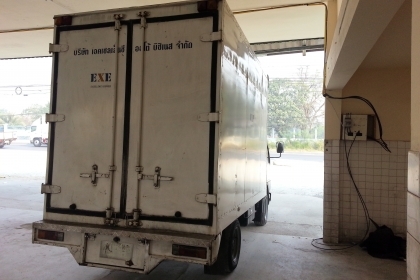 Mitsubishi Fuso GUT 4 ล้อ (รถห้าง) จดตู้บรรทุก