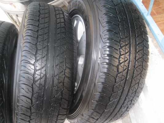 ขายล้อแม็ก Mitsubishi triton 16"x7" et38 6รู139 +ยางปี1912 (081-3747940)