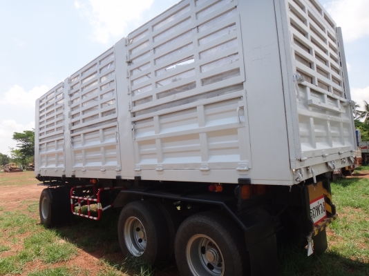 ขาย  ลูกพ่วงดั้มพ์   สามเพลา PANUS   คอกสูง  พ้อมใช้งาน