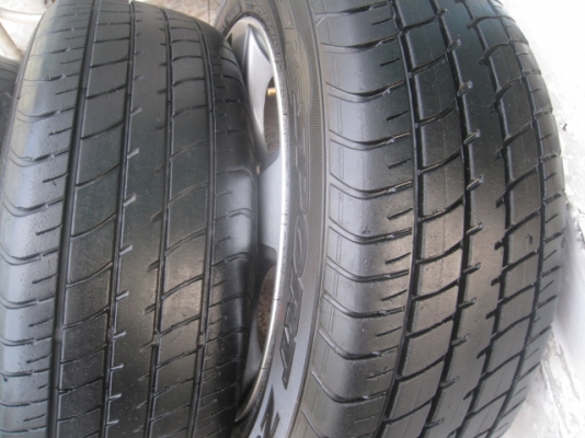 ขายล้อแม็ก Honda civic 5ก้าน 15"x6" et45 4รู100 +ยางปี10 (081-3747940)