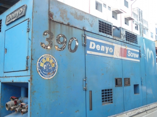 ขายปั้มลม DENYO PDS 390 ตัวใหม่ เครื่องHINO WO4C เทอร์โบ พร้อมใช้งาน สนใจโทรมา