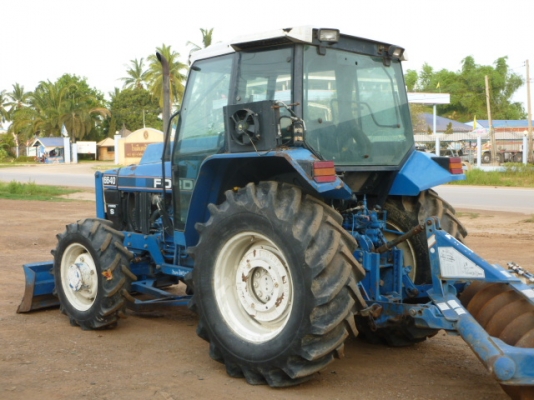 แสงฟ้าเต้นรถ///จำหน่ายรถไถ2เพลา FORD-6640 ฮอนแลน เกียร์ธรรมดา พร้อมเล่มทะเบียน