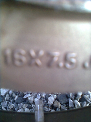 ขายแม็กพร้อมยาง 6 รู ขอบ16 ยางบริสโตร์ 265/70R16 ยางปี09 1ชุด