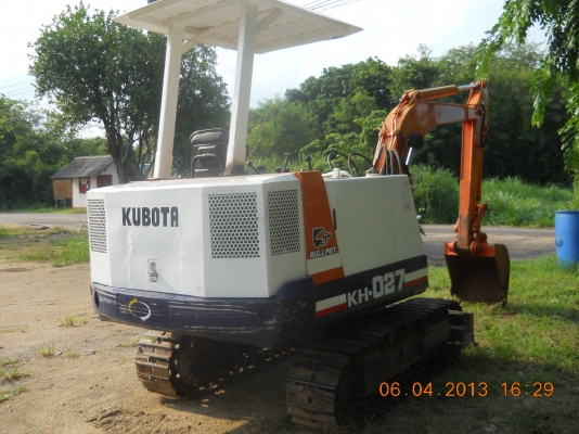 ขายรถแบ็คโฮKUBOTA KH-027 เทียบเท่า PC30 สวยๆพร้อมใช้งาน