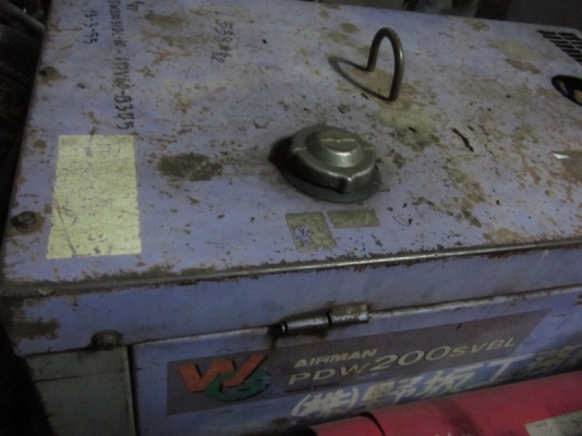 ขายตามสภาพ-เครื่องเชื่อมพร้อมปั่นไฟ AIRMAN : PDW 200 มือสองเก่าญี่ปุ่น ขนาด 6 kva