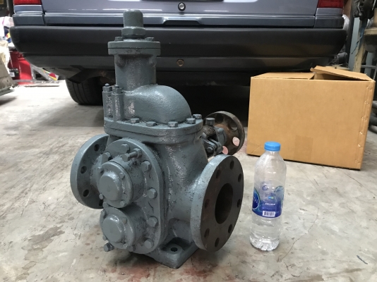 ขายเฟืองปั๊ม-เกียร์ปั๊ม ดูดน้ำมัน-ของเหนียว ขนาดท่อ 3นิ้ว สภาพดี เฟืองสวย หมุนนิ่ม พร้อมใช้งาน