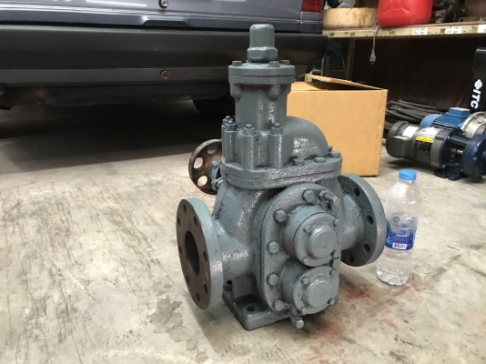 ขายเฟืองปั๊ม-เกียร์ปั๊ม ดูดน้ำมัน-ของเหนียว ขนาดท่อ 3นิ้ว สภาพดี เฟืองสวย หมุนนิ่ม พร้อมใช้งาน