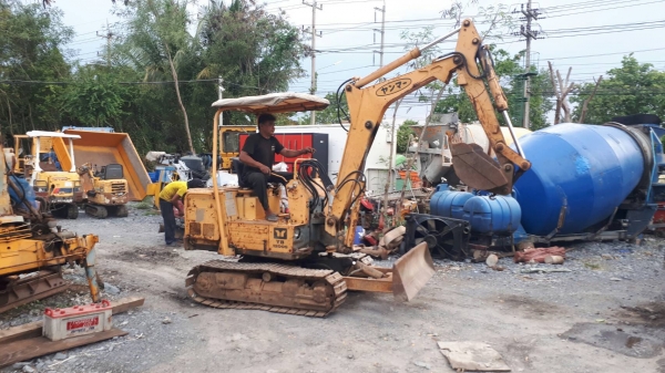 ขาย รถขุด แบคโฮ YANMAR YB1200 เทียบเท่า PC 20-25 เก่าญี่ปุ่นแท้ พร้อมใช้งาน