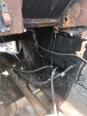 ขายด่วน โฟคลิฟ 12ตัน เครื่อง Perkin รถเคยโดนไฟไหม้ ขาย 230000 บาท