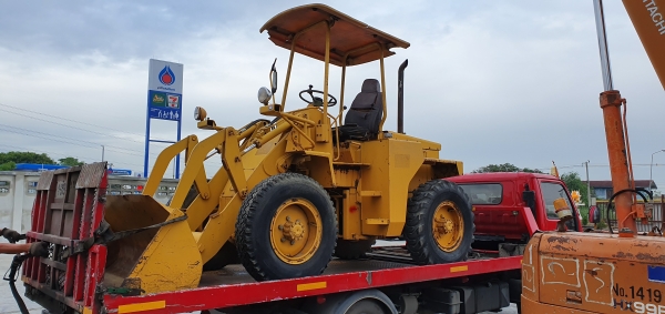 ขายด่วน255,000บาทรถตักมิสซูMS307HLเอวอ่อนขับ4ล้อรถนอกนำเข้าขนาดใหญ่ตัก1.5คิวยกสูง3เมตรเกียร์ทอร์คเครื่องดีเซล4สูบปั้มแรงเทียบเท่าโคมัสซูWA70รถเพื่งนำเข้ามายังไม่เคยใช้ในไทยเลย