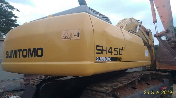ขายรถแบคโฮ SUMITOMO SH450HD-3B ไมล์ 6761 ชั่วโมง ราคา 4250000