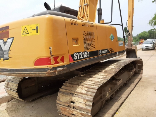 ขายรถแบคโฮ SANY SY215C ไมล์ 1412 ชม.บูมยาว ราคา 2600000